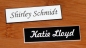 Preview: Ansteckschild mit persönlicher Gravur 55 x 15 mm