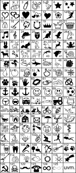 Preview: Partner Schlüsselanhänger Herz geteilt aus Acryl mit Gravur Preview: Alle Logos und Cliparts